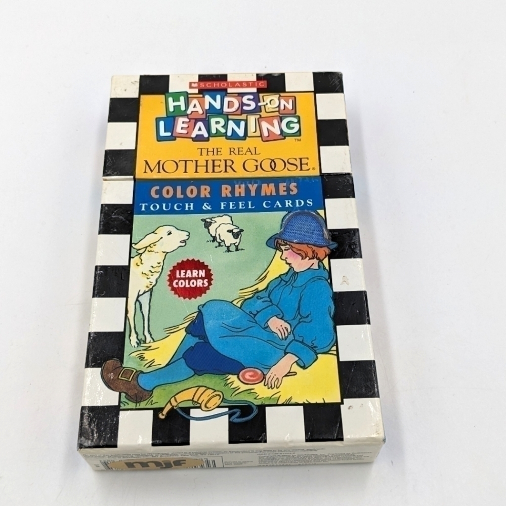 Hands On Learning The Real Mother Goose Color Rhymes Touch Feel Cards
